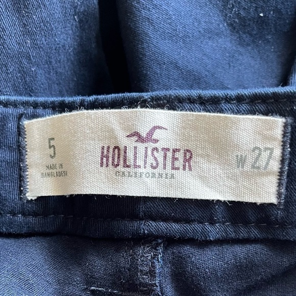 Hollister Brushed Denim Navy Jeans NWT - Picture 4 of 4